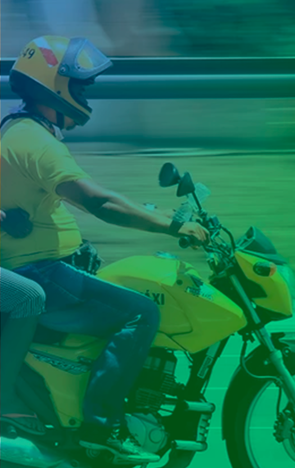 Curso de atualização para transporte remunerado de pessoas em motocicletas (mototáxi)